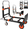 3-in-1 Aluminum Hand Truck Dolly for Heavy Duty Transport