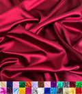 Luxurious Shiny Satin Fabric for Elegant Sewing and Crafts