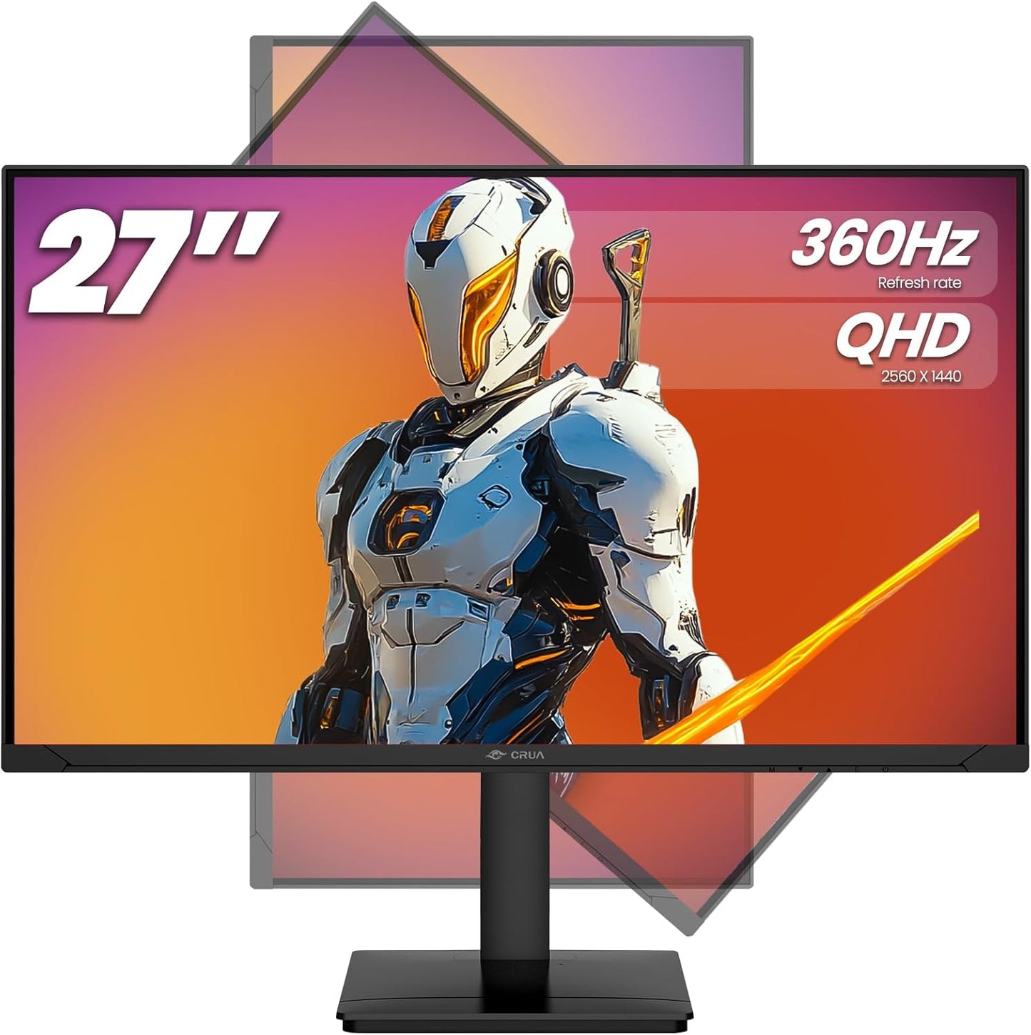 CRUA 27 Gaming Monitor: 360Hz Refresh Rate
