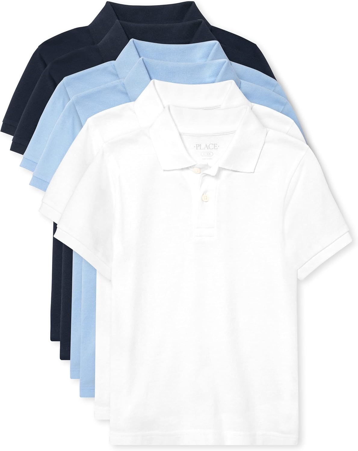 Boys Multipack Short Sleeve Pique Polo for Everyday Style