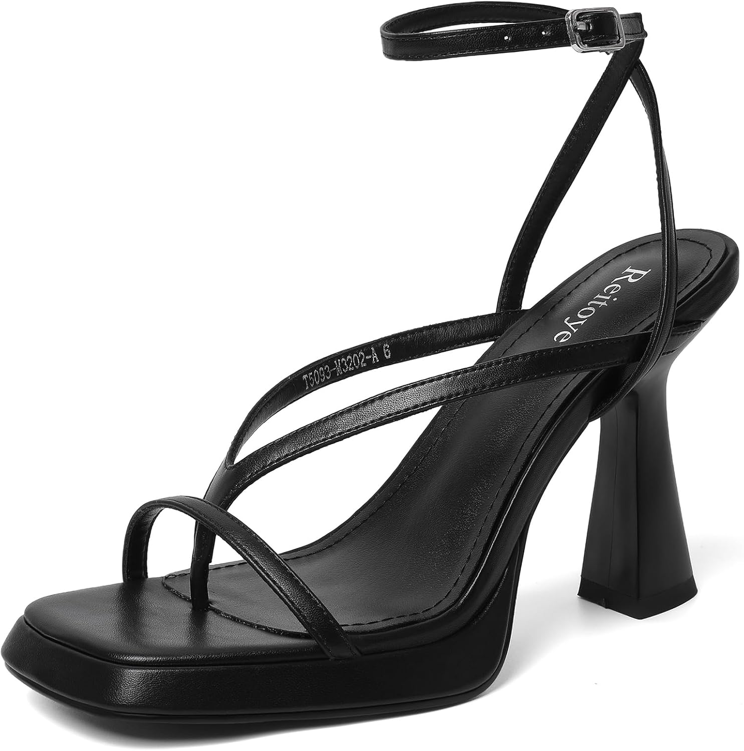 Strappy Heels for Women Platform High Chunky Heels Sandals