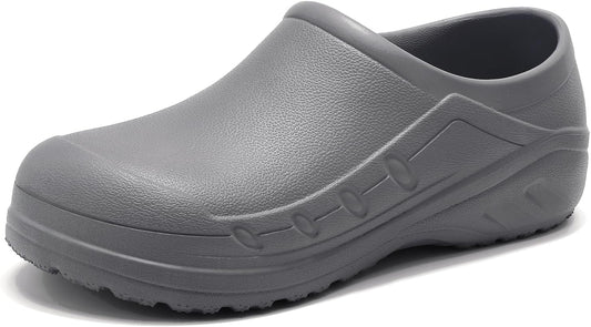 Non Slip Work Shoes for Men and Women - Waterproof Clogs