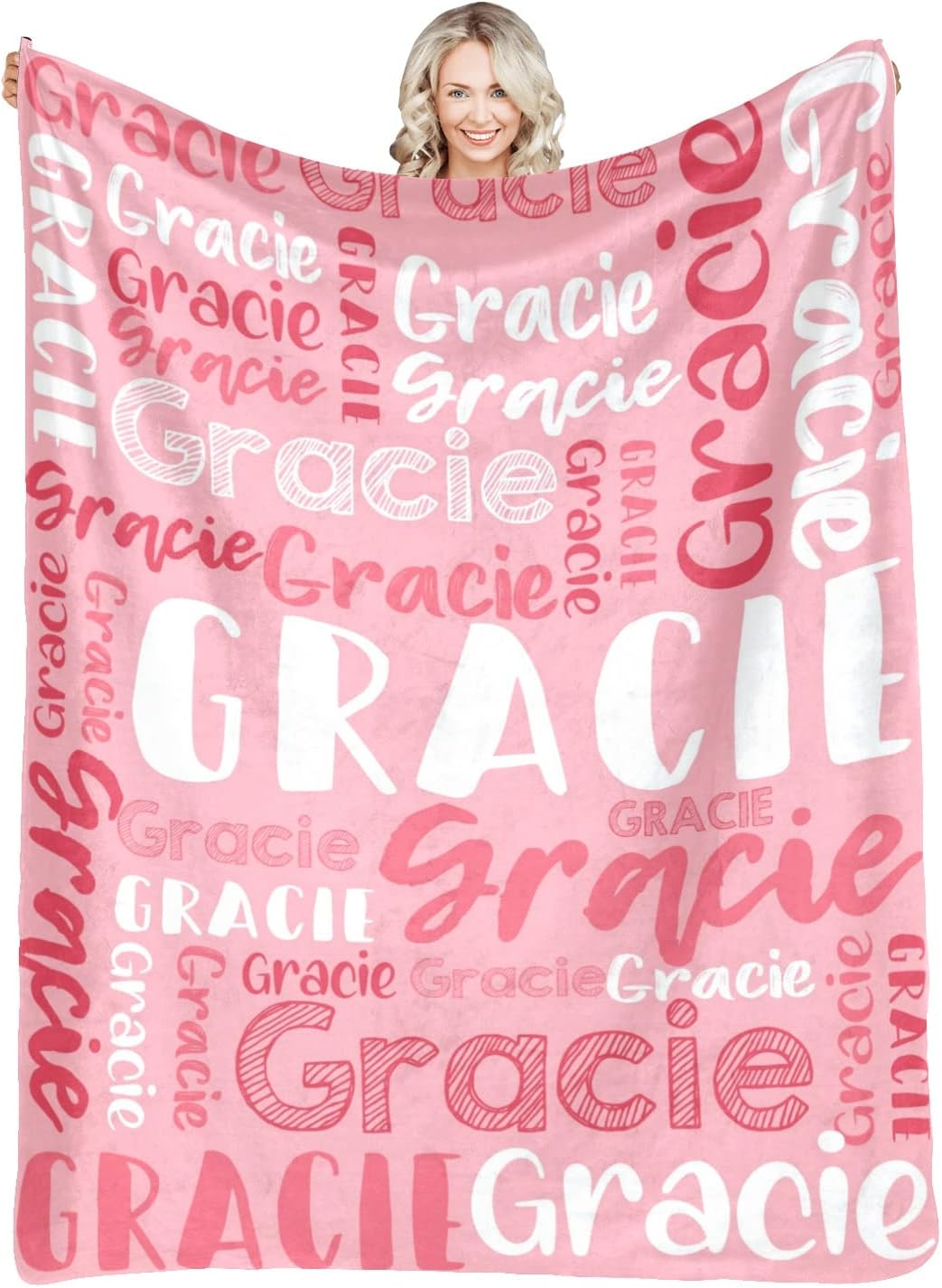 Personalized Blankets for Kids and Adults - Custom Name Throws