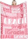 Personalized Blankets with Name Customized Baby Blanket - Ultra Soft