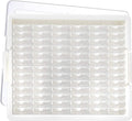 Bead Storage Tray and Bead Organizer with 78 Containers - Clear