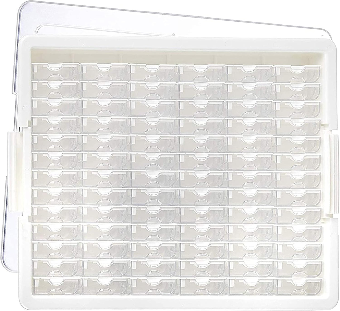 Bead Storage Solutions Tray with 78 Containers for Organizing Beads