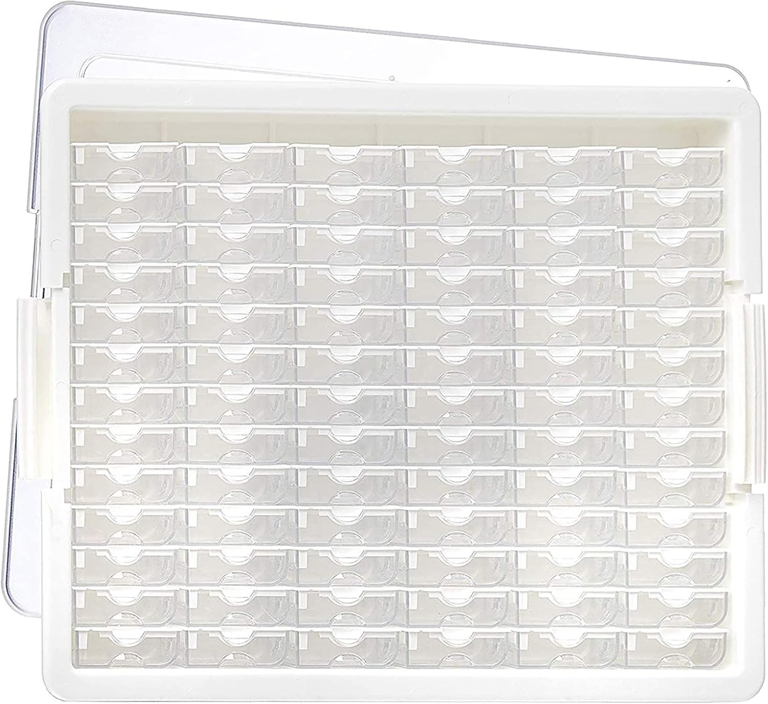 Bead Storage Solutions Tray with 78 Containers for Organizing Beads