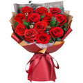 ADDWel Preserved Red Rose Bouquet for Eternal Love Gifts