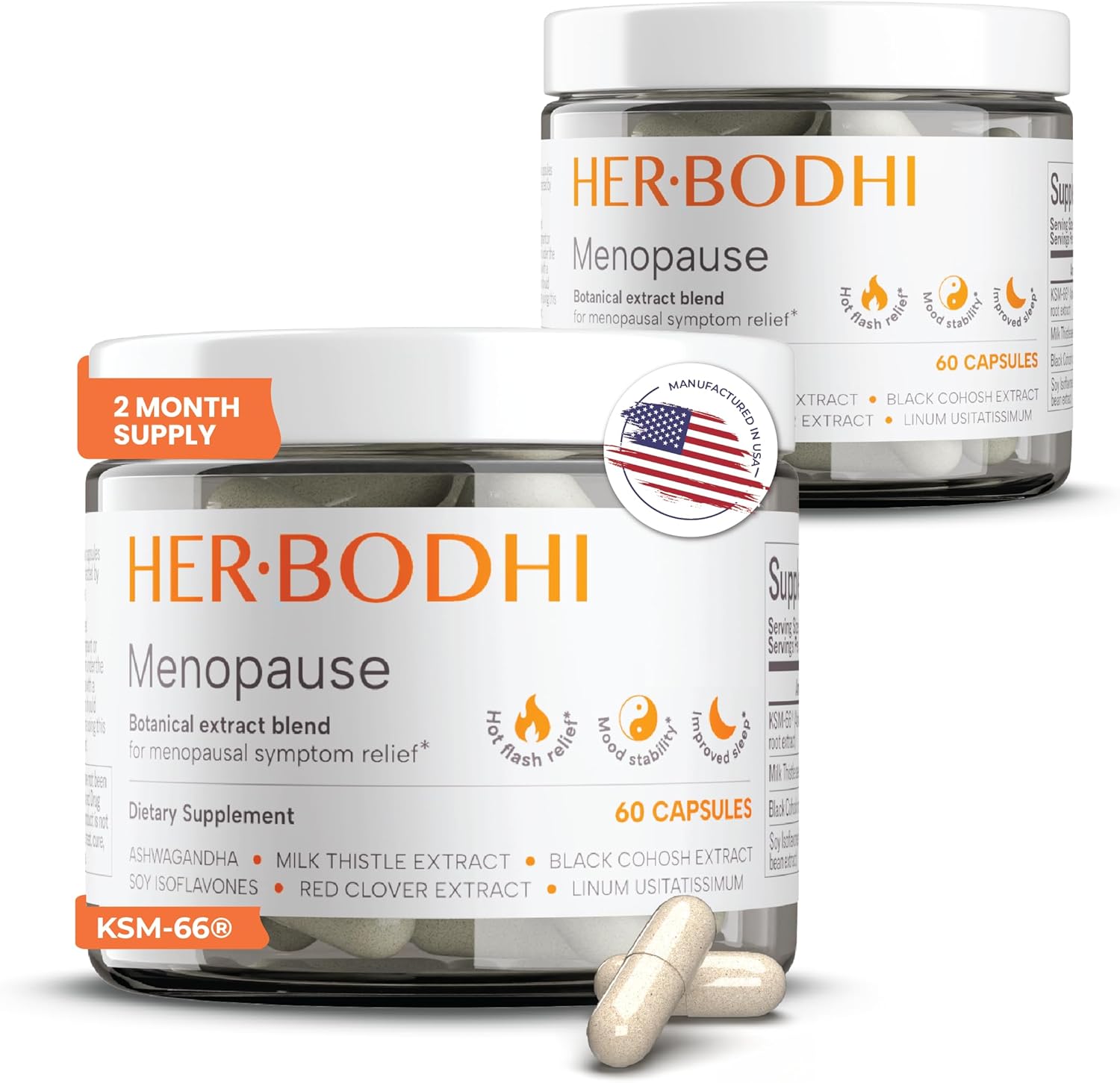 Meno- Menopause Hormonal Balance Supplement for Women Relief