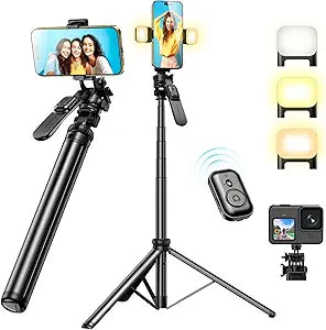 MAPLEPARTY Phone Tripod & Selfie Stick for Perfect Shots