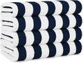Arkwright California Cabana Stripe Beach Towel Pack of 4 - Oversized