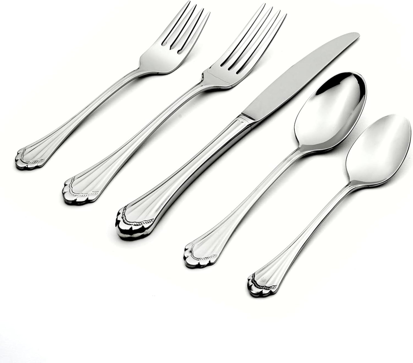Oneida Marquette 5-Piece Flatware Set for Elegant Dining