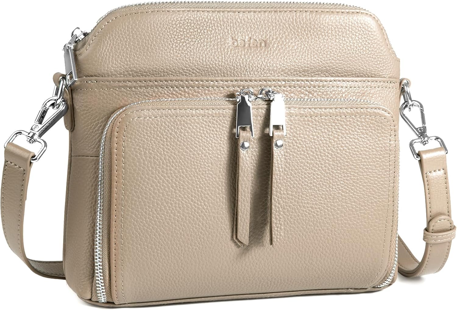 Befen Genuine Leather Crossbody Purses with RFID Wallet Feature