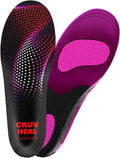 Running Insoles Men Women (M) - Shock Absorbing Gel Support