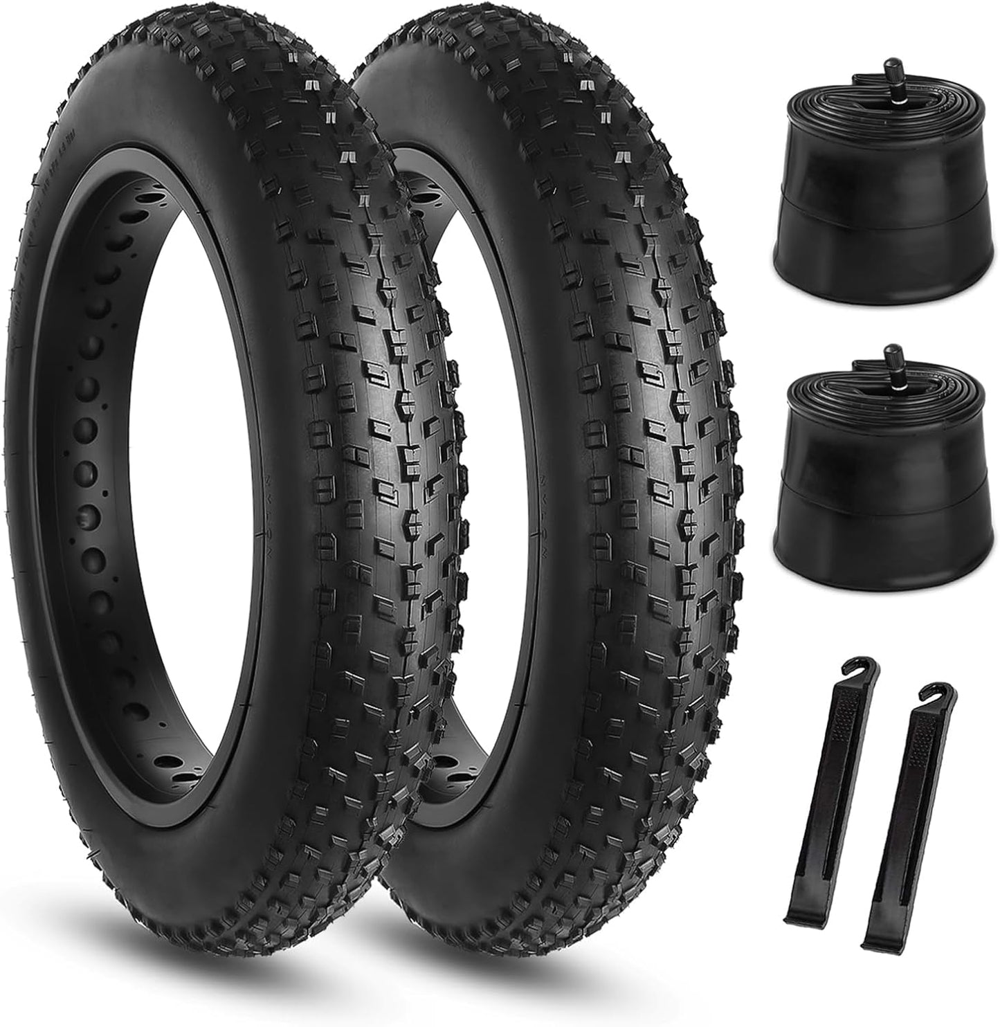Hycline Fat Bike Tires Set for All-Terrain Riding and Performance