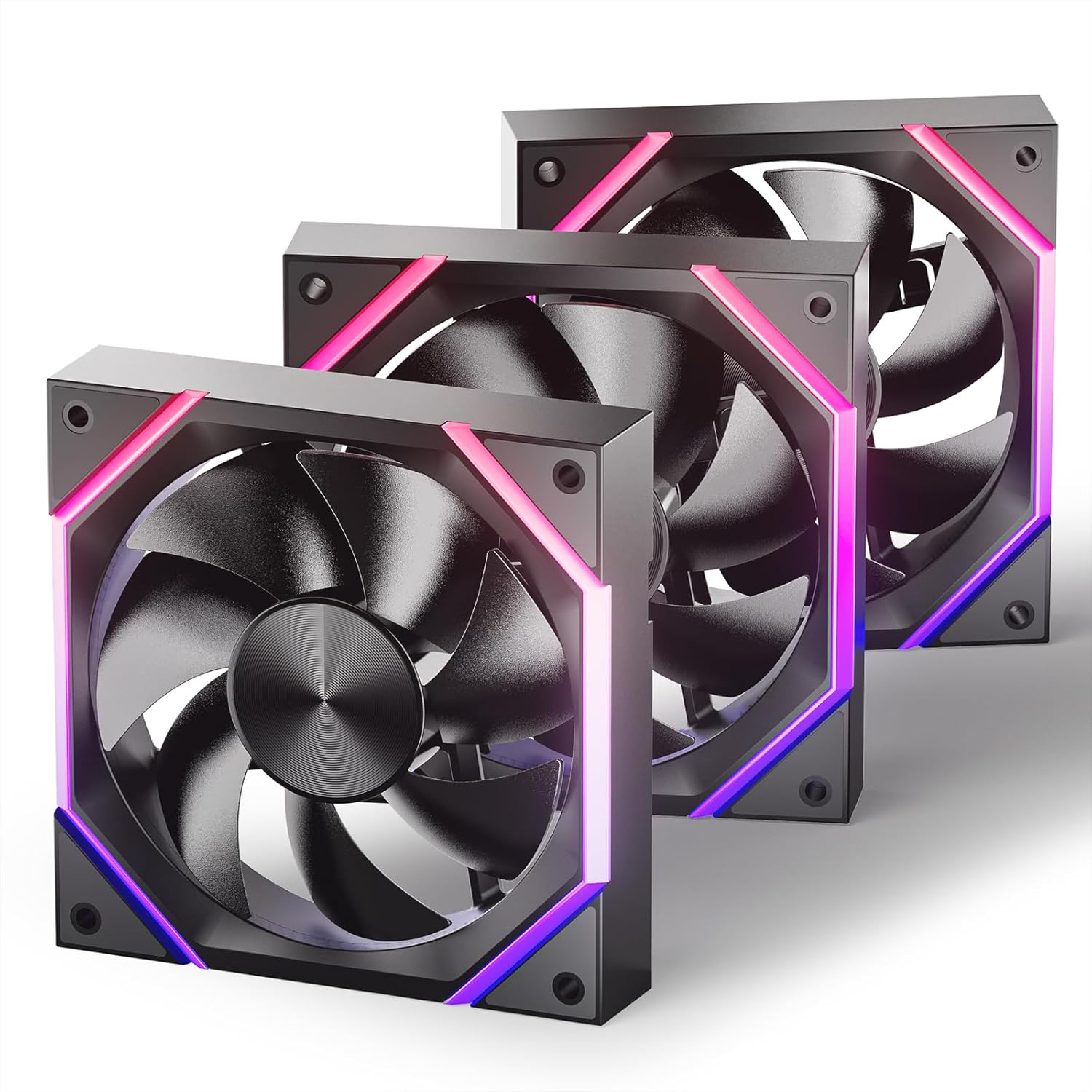 Asiahorse Nyota 120mm Case Fan with ARGB Lighting and Cooling
