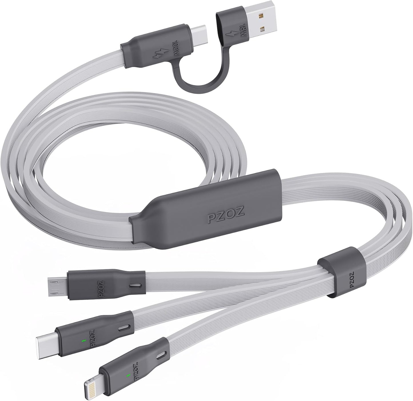 PZOZ 100W 3-in-1 Fast Charging Cable