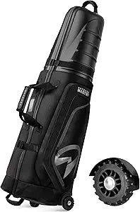 OutdoorMaster Golf Travel Bag with Wheels for Airlines Protection
