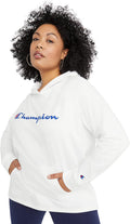 Champion Women's T-Shirt Hoodie - Relaxed Plus-Size Pullover