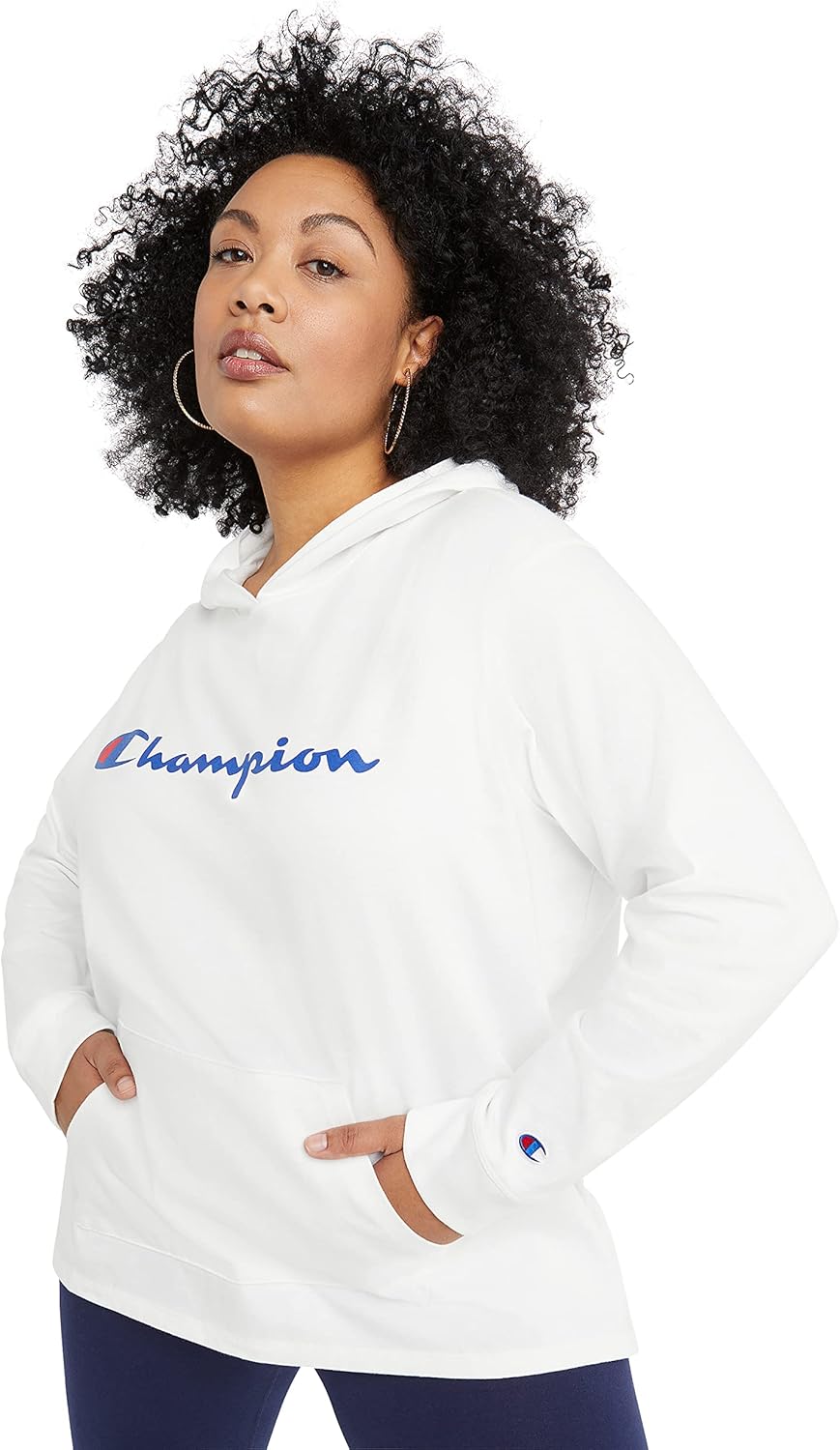 Champion Mid-weight Jersey Hoodie for Women