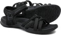 Womens Hiking Sandals with Adjustable Hooks - Sport Beach Sandals