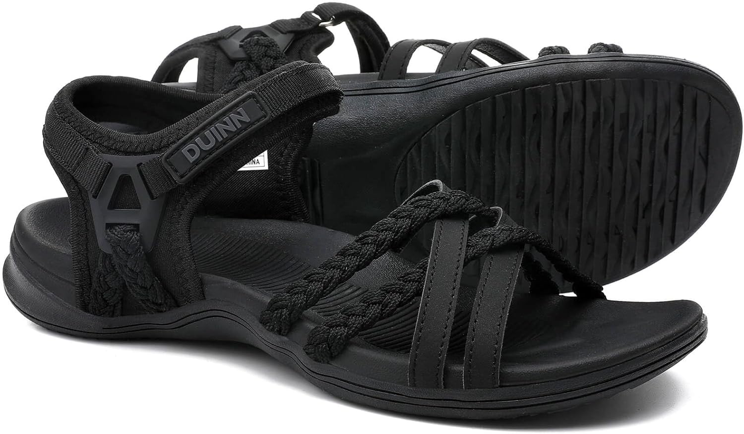 UBFEN Womens Hiking Sandals with Adjustable Hooks and Arch Support