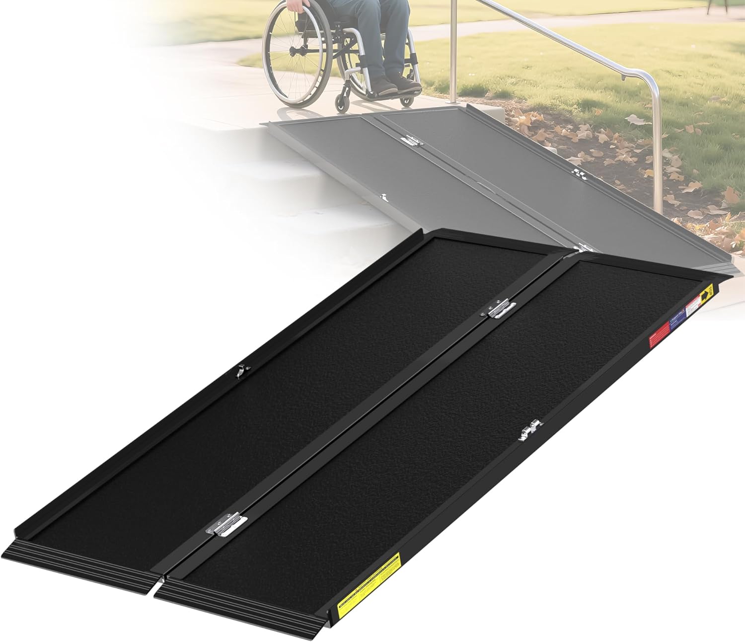 5FT Portable Wheelchair Ramp for Home Steps and Doorways
