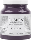 Fusion Mineral Paint Velvet Plum (16.9 Fl Oz) - Smooth Matte Finish