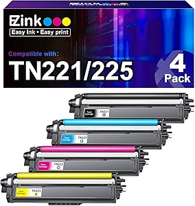 E-Z Ink Compatible Toner Cartridge Replacement for Brother Printers