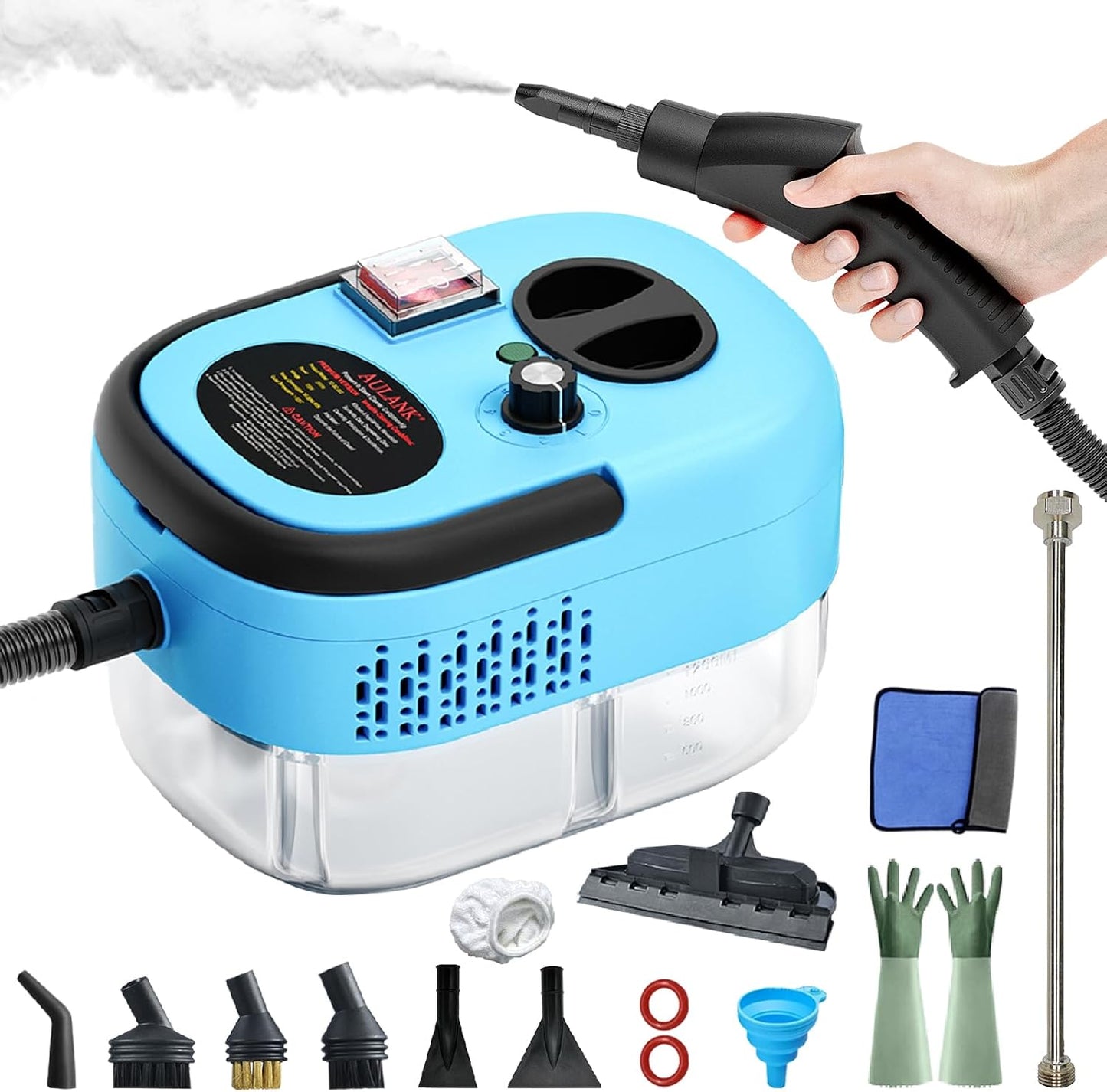 2500W Handheld Steam Cleaner for Efficient Home Cleaning