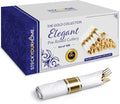Pre Rolled Gold Plastic Cutlery Set for Elegant Gatherings