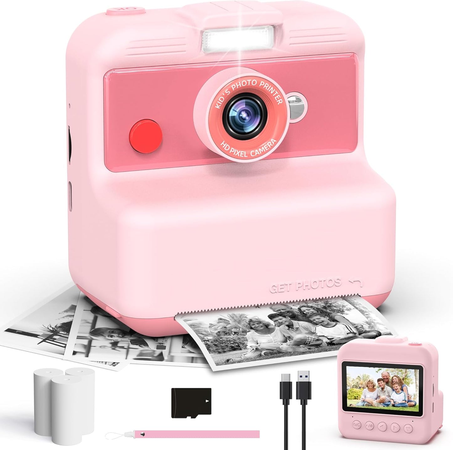 Instant Print Kids Camera - Capture Memories Instantly!