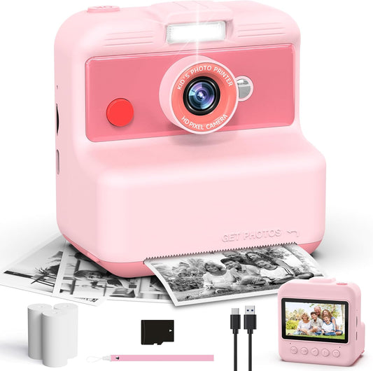 Instant Print Kids Camera - Capture Memories Instantly!