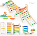 Neon Aurora Pikler Triangle Set 10-in-1 - Indoor Toddler Climber