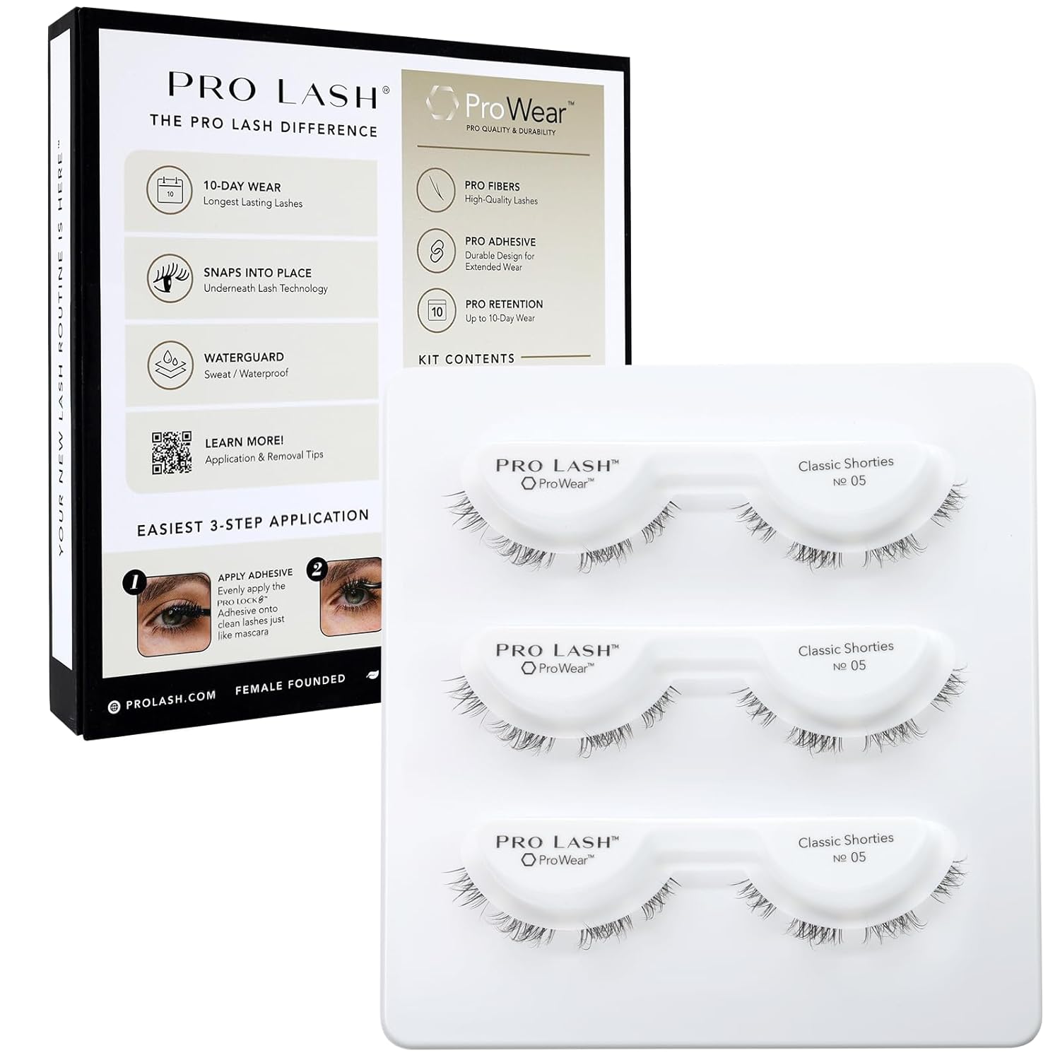 Pro Lash ProWear Eyelash Cluster Shorties - Easy 10 Day Wear