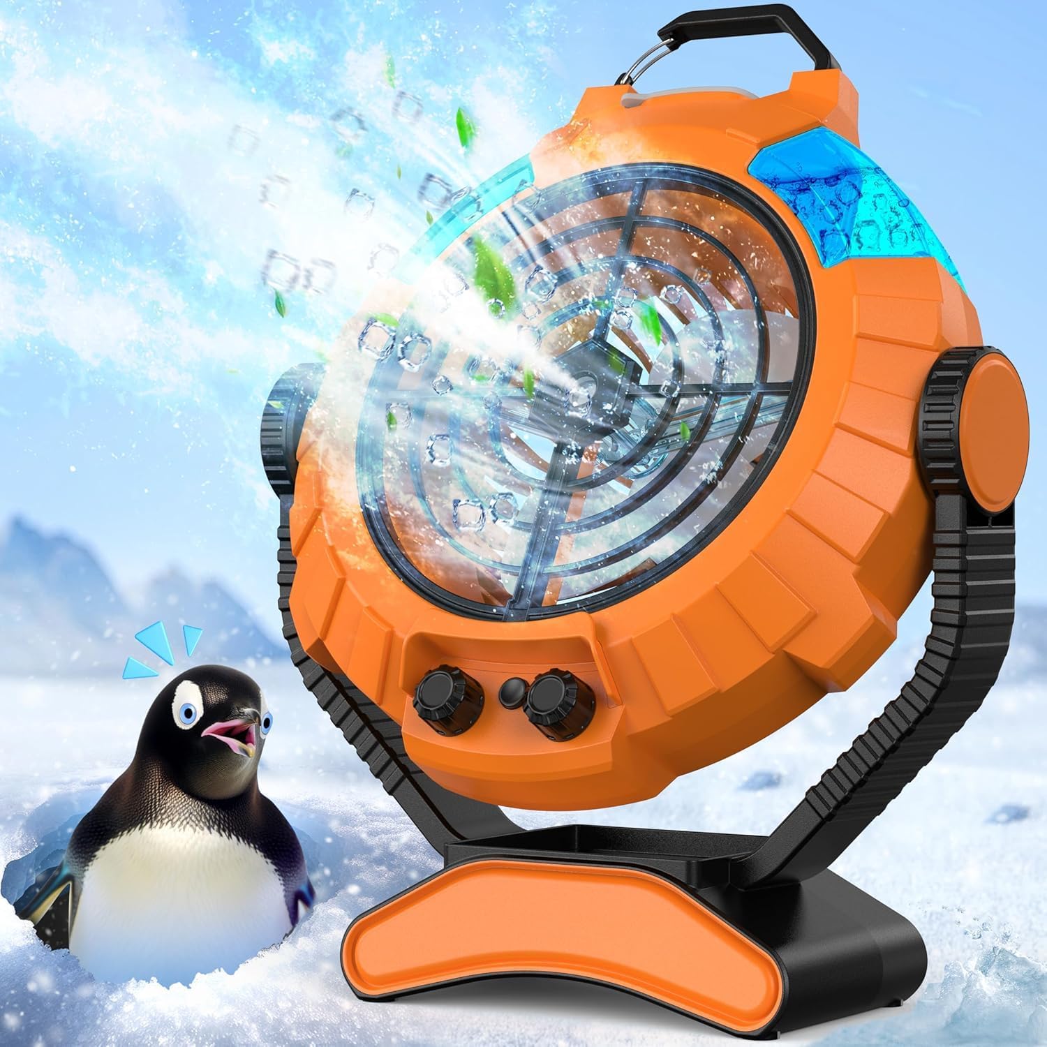 Portable Air Conditioners Fan for Camping and Outdoor Use