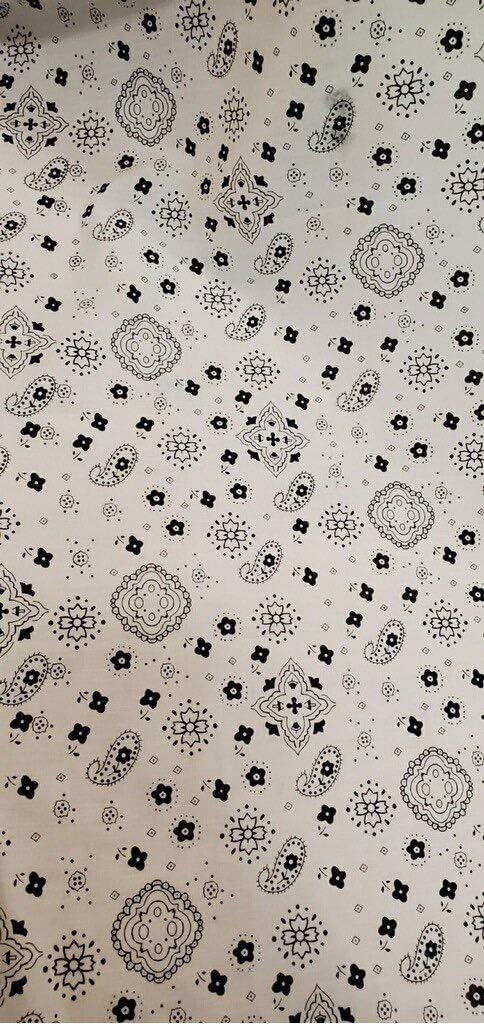 Sedona Designz Bandana Print Poly Cotton Fabric for Crafts