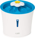 Catit LED Flower Fountain 3 L Cat Drinking Water Fountain - Nightlight