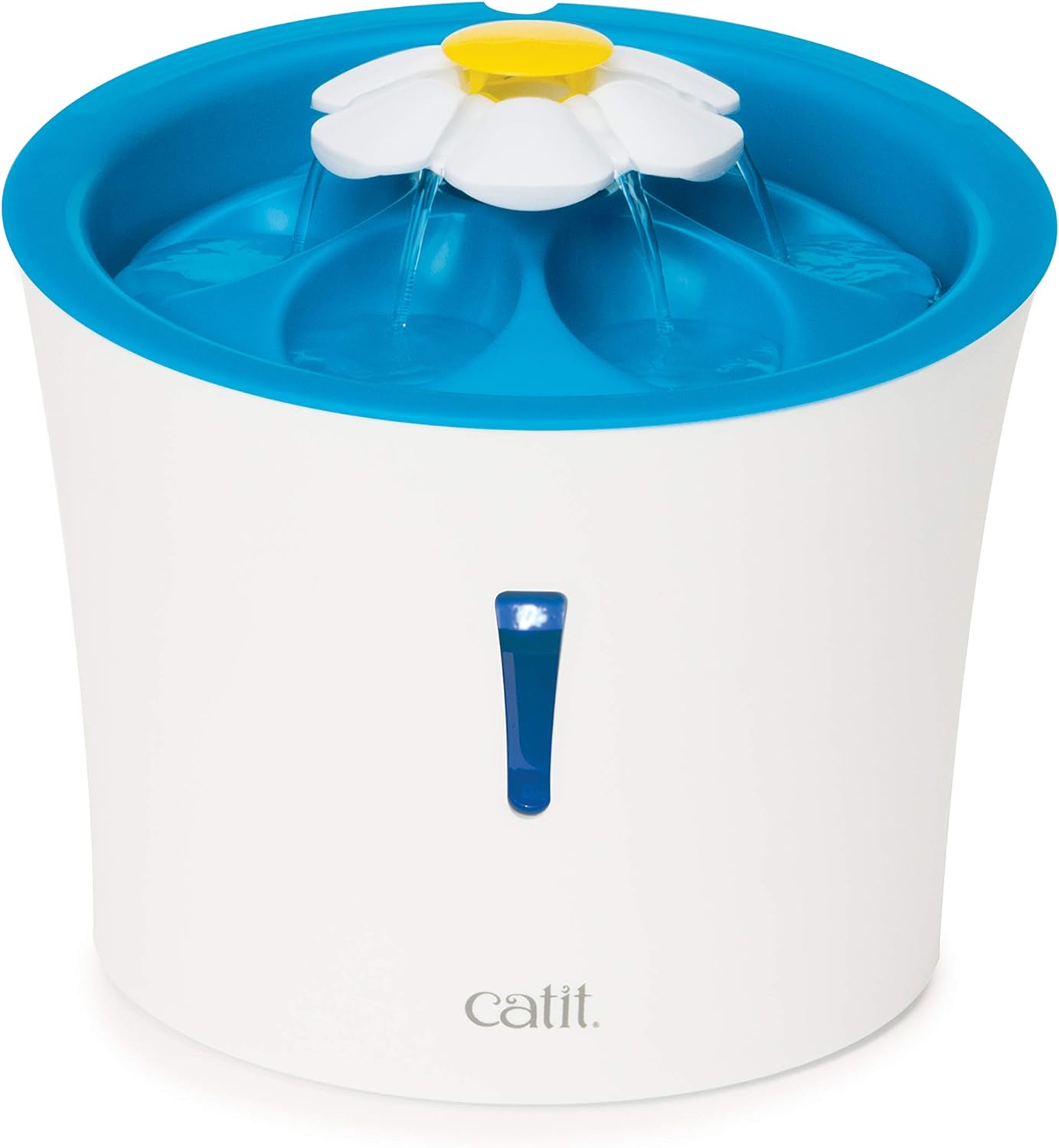 Catit LED Flower Fountain: Fresh Water for Picky Cats