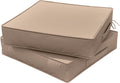 Outdoor Chair Cushions 24 x 24 x 5 in - Thick Waterproof Patio