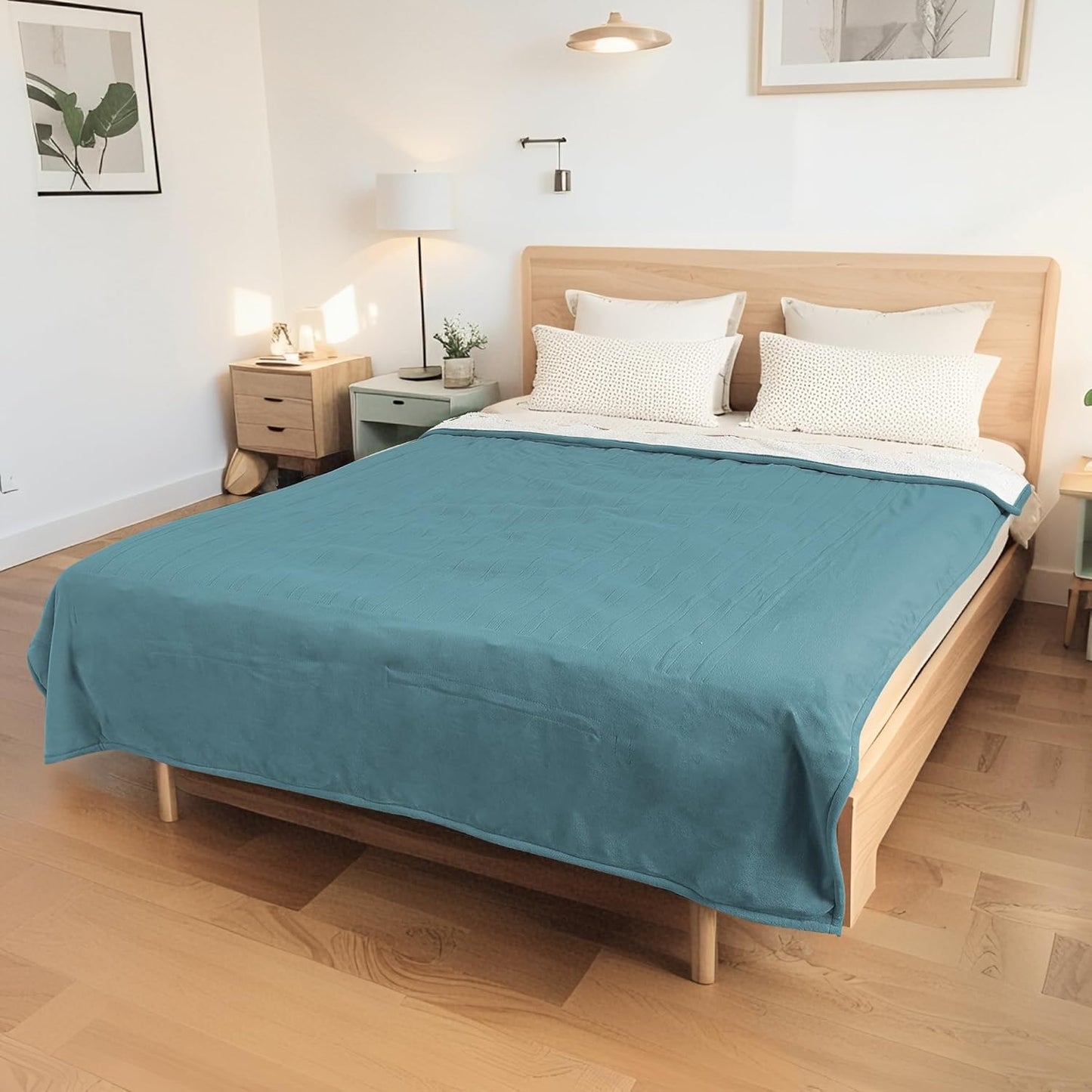 Electric Heated Blanket Queen Size for Cozy Comfort and Warmth