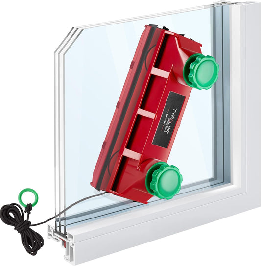 Tyroler Double-Sided Magnetic Window Cleaner | Glides on 1.6 Wide Windows