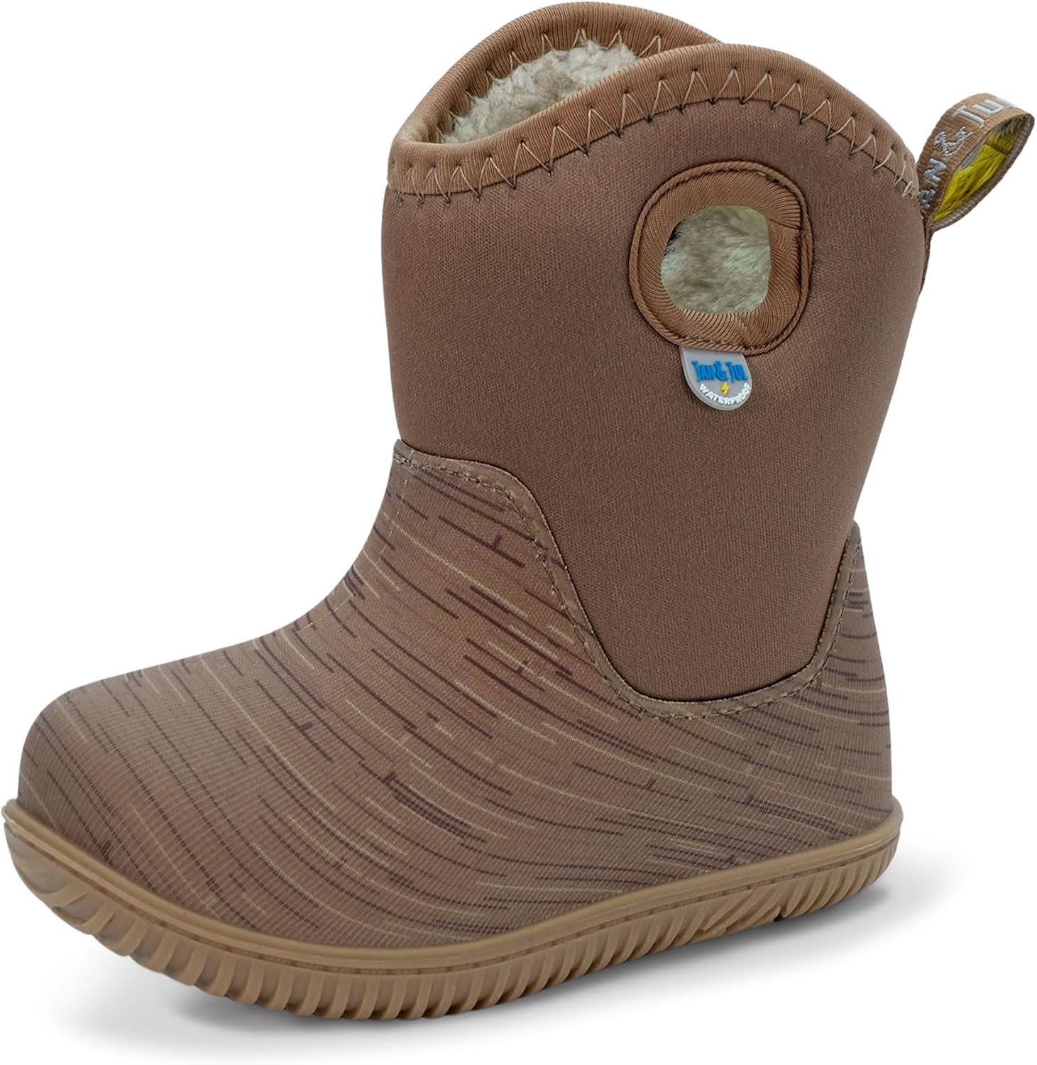 JAN & JUL Waterproof Insulated Winter Boots for Kids Comfort