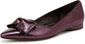 Womens Havana Pointed Toe Ballet Flat - Leather Comfort