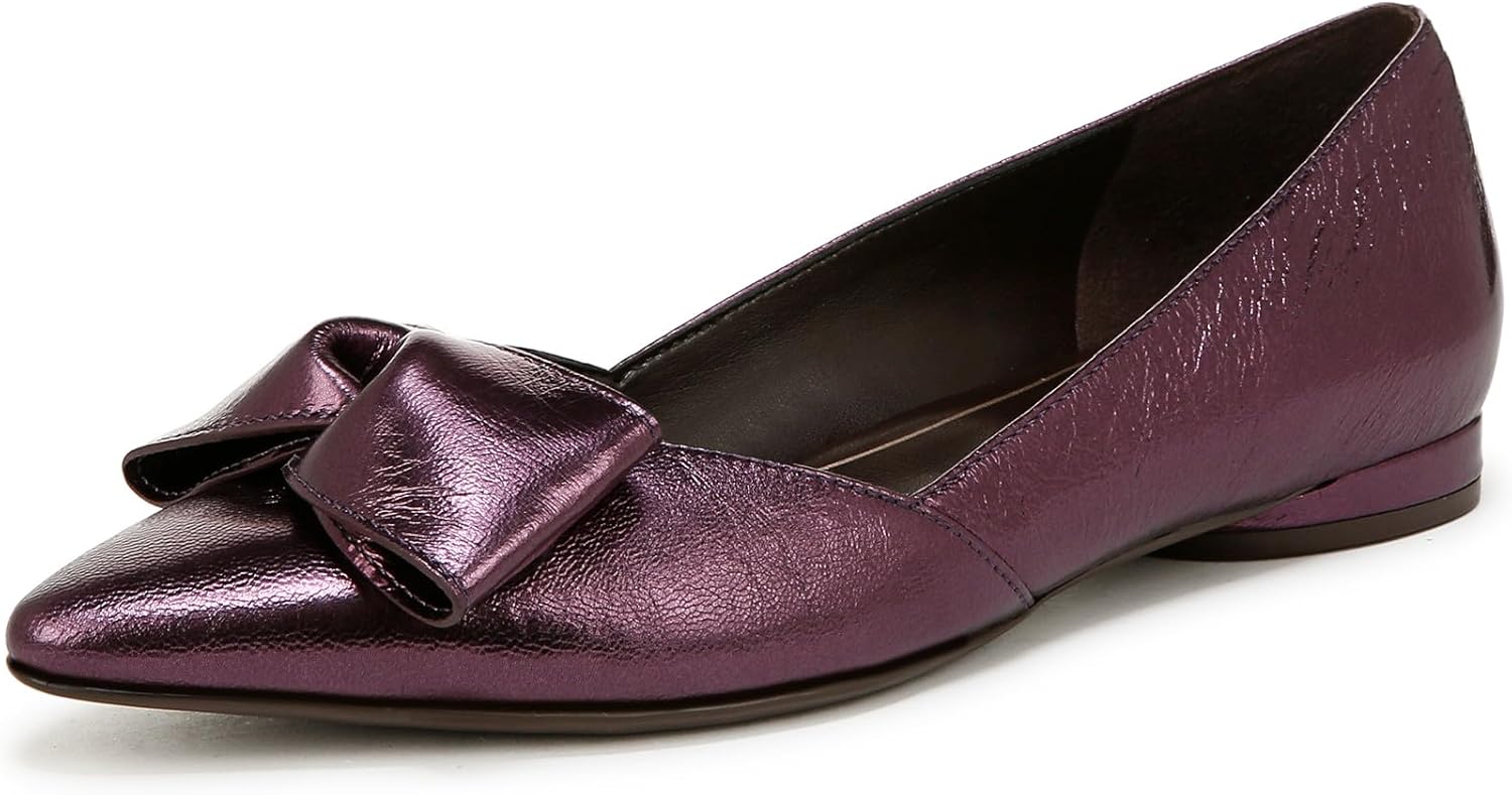 Naturalizer Womens Havana Pointed Toe Ballet Flat for Comfort