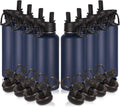 Volhoply 32oz Insulated Water Bottles Bulk 8 Pack for Outdoors