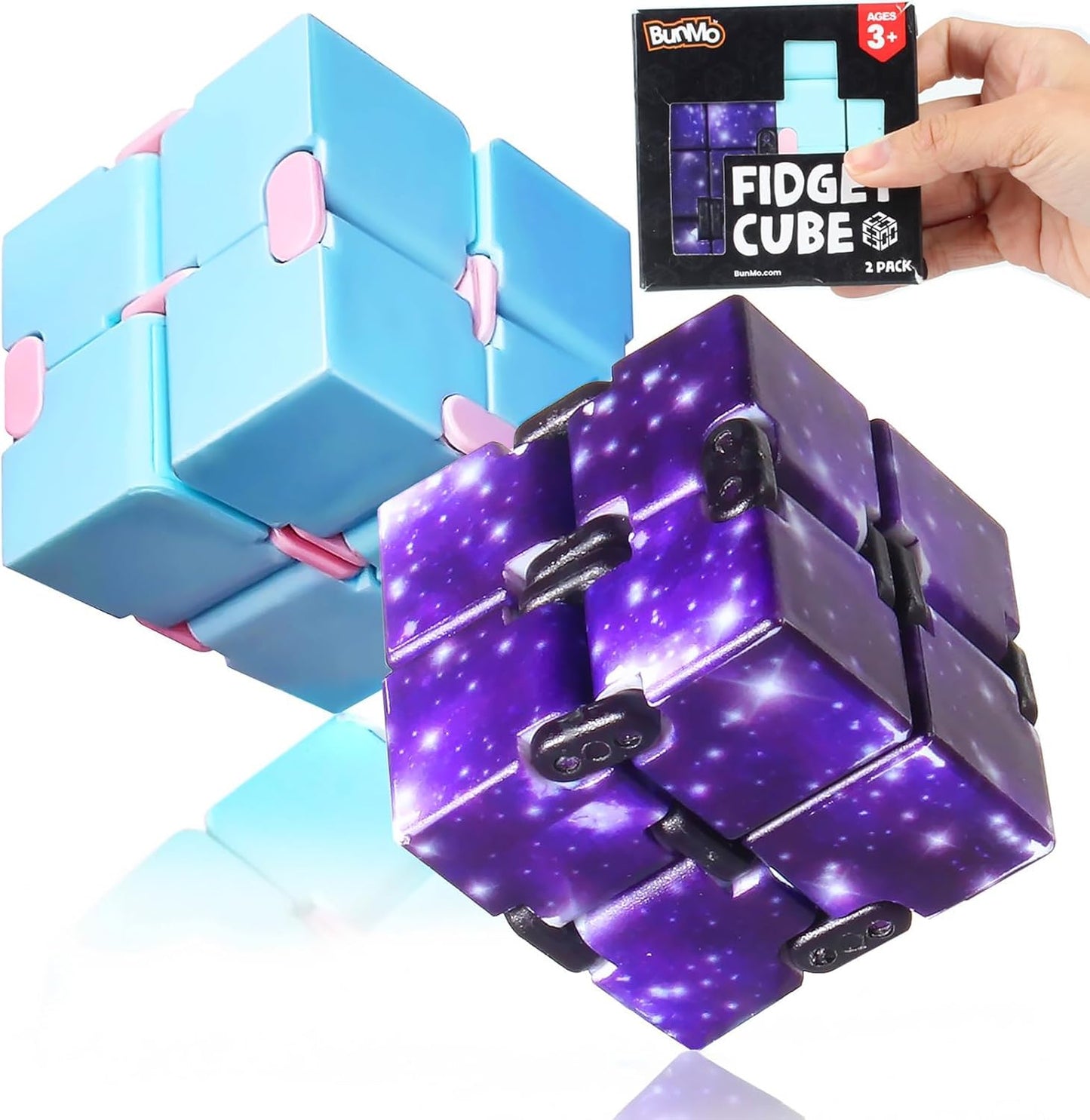 BUNMO Infinity Cube Fidget Toy - Keep Hands Busy