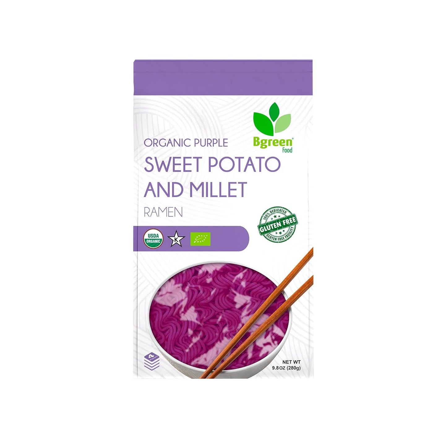 Organic Purple Yam & Millet Ramen - Gluten-Free Vegan Delight