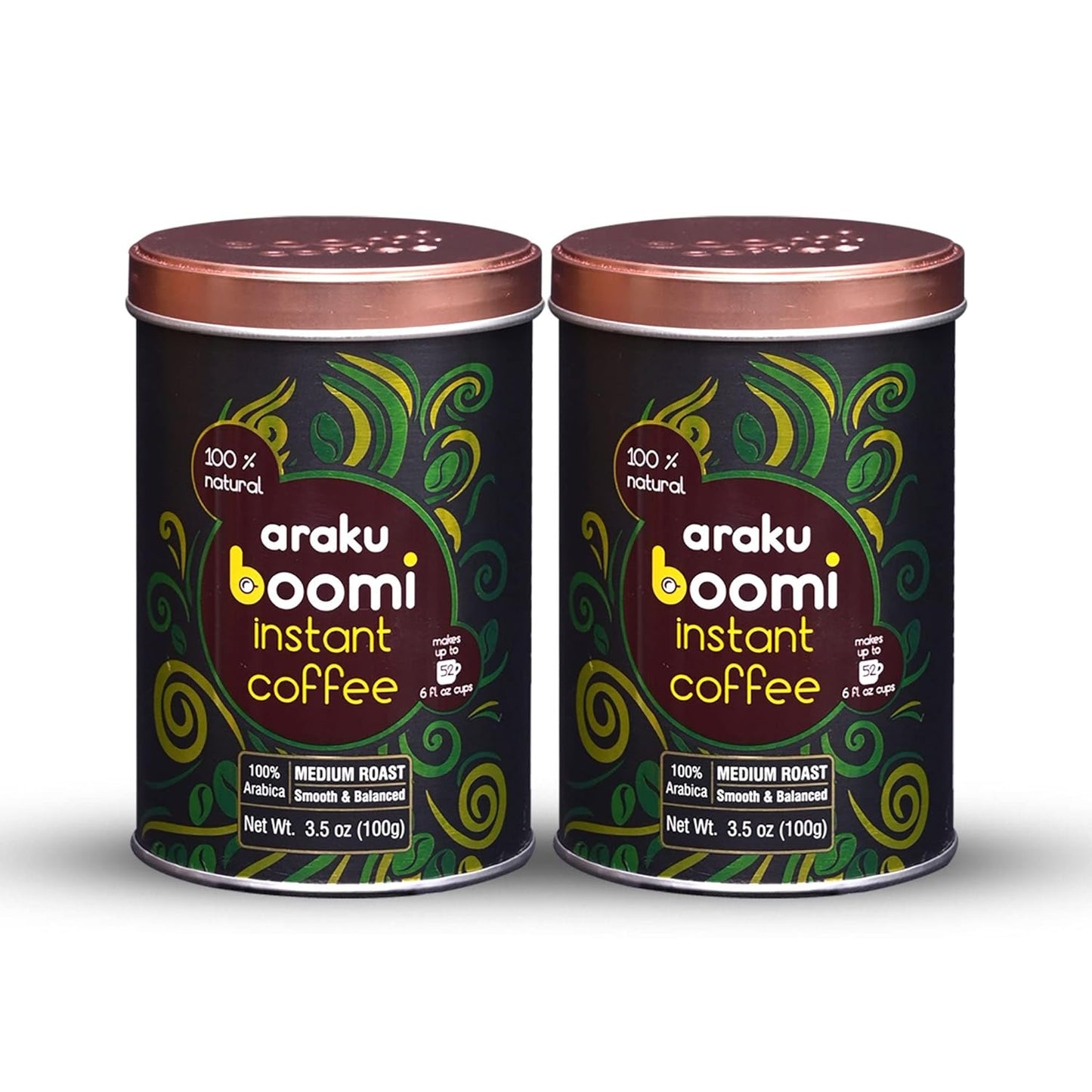 Araku Boomi Premium Instant Coffee - Mold Free Bliss