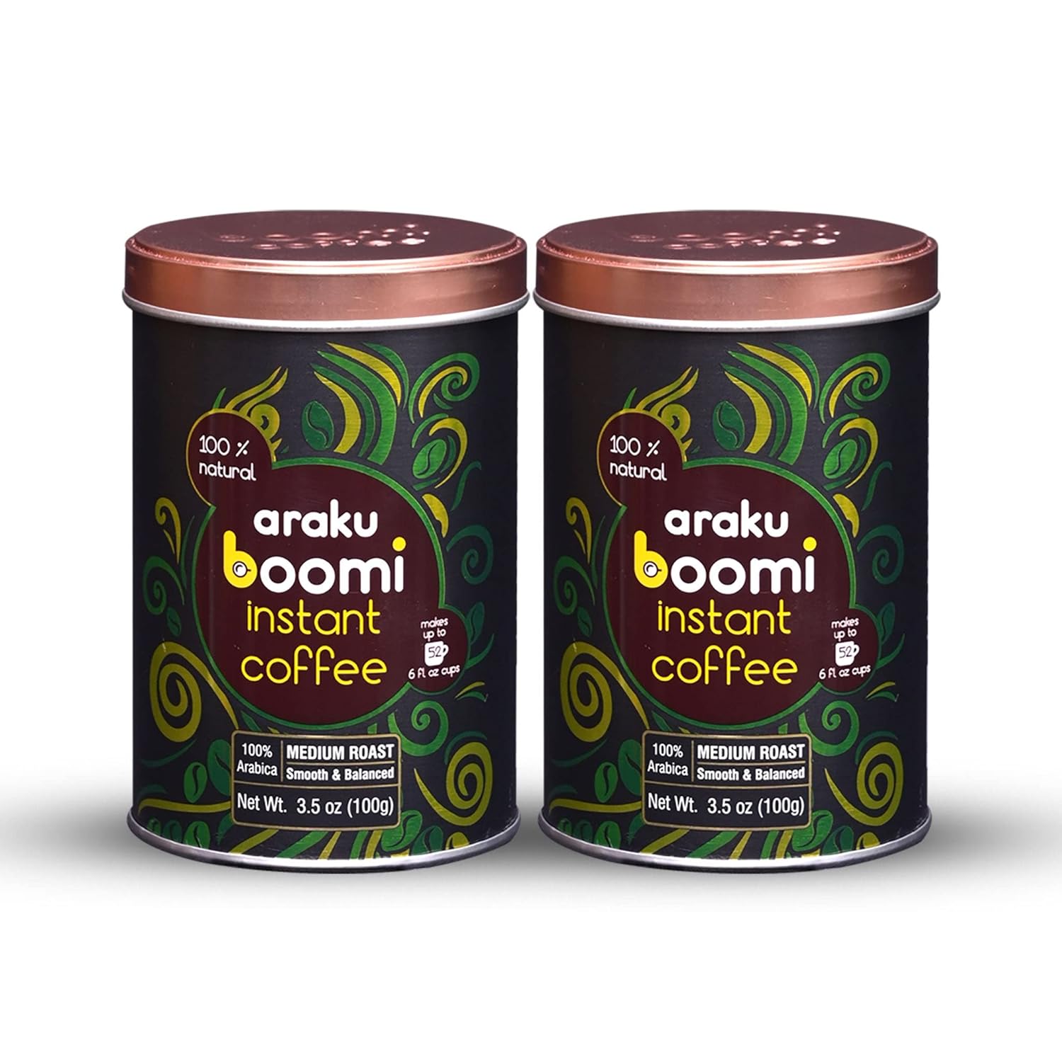 Araku Boomi Premium Instant Coffee - Mold Free Bliss